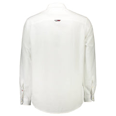 Camisa de algodón blanca de Tommy Hilfiger