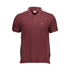 Polo de algodón rojo de Levi's