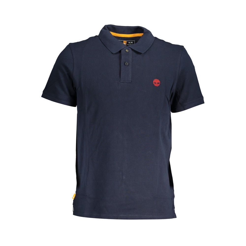 Polo de algodón azul Timberland
