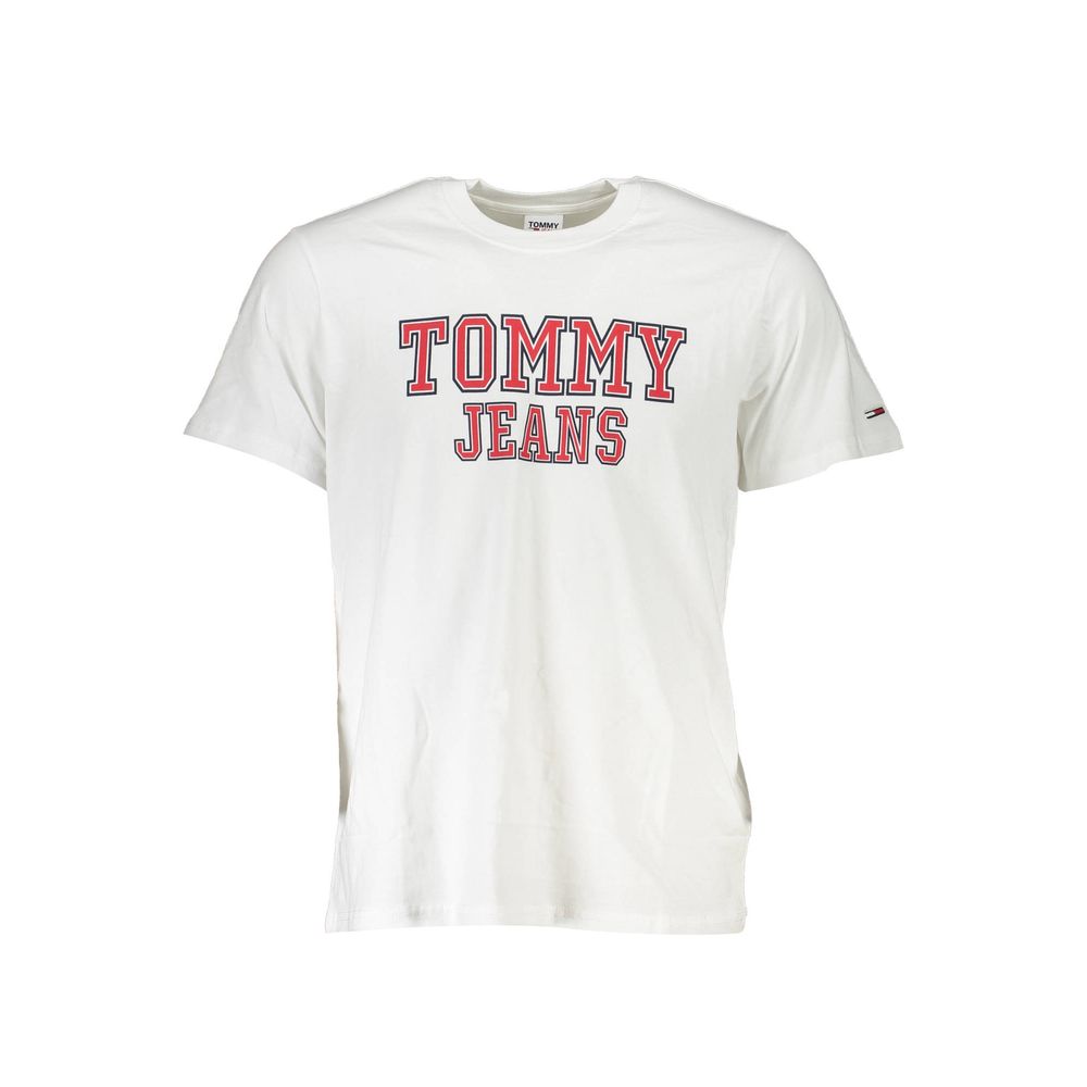 Camiseta blanca de algodón Tommy Hilfiger