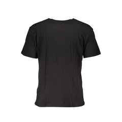 Camiseta de algodón negra de Tommy Hilfiger