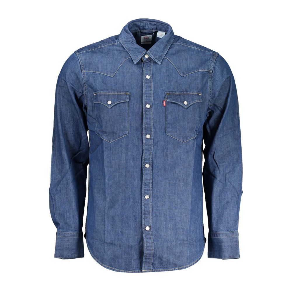 Camisa de algodón azul de Levi's