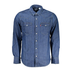 Camisa de algodón azul de Levi's