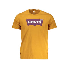 Camiseta de algodón marrón de Levi's
