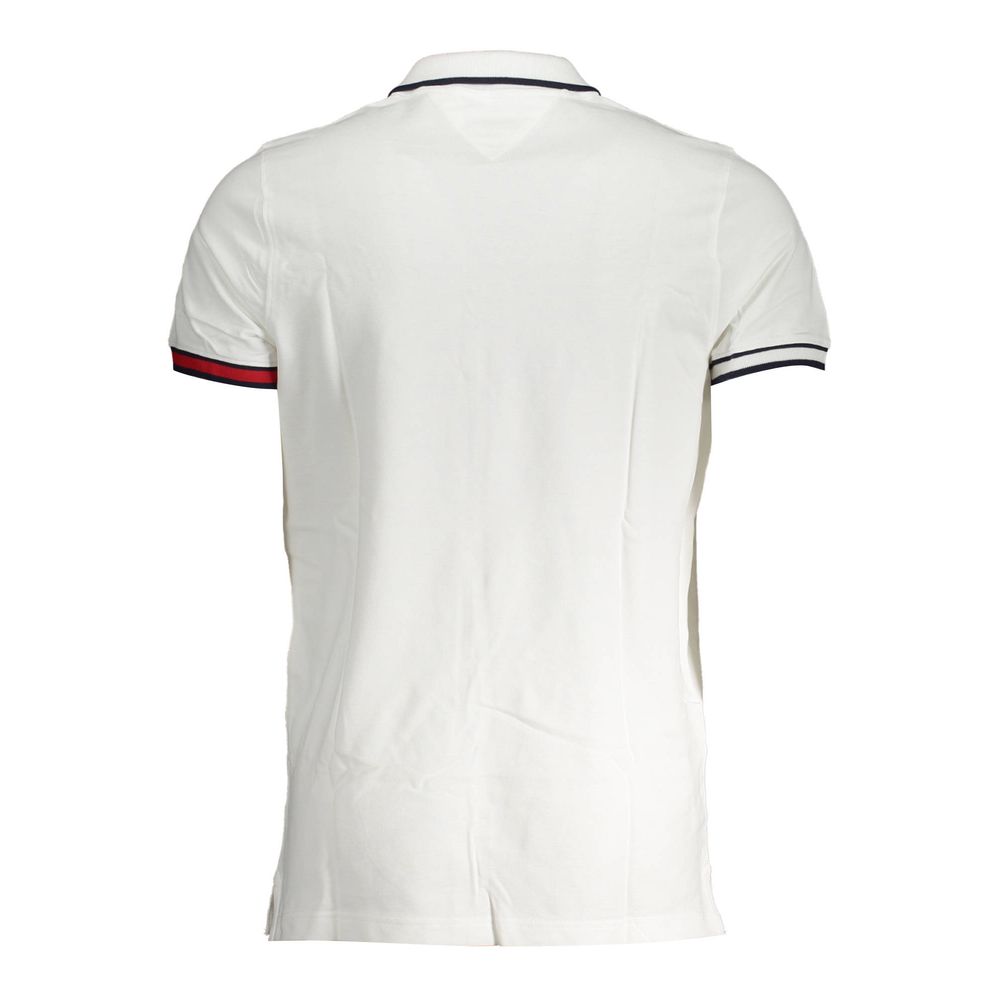Polo de algodón blanco de Tommy Hilfiger