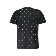 Camiseta de algodón negra Ralph Lauren