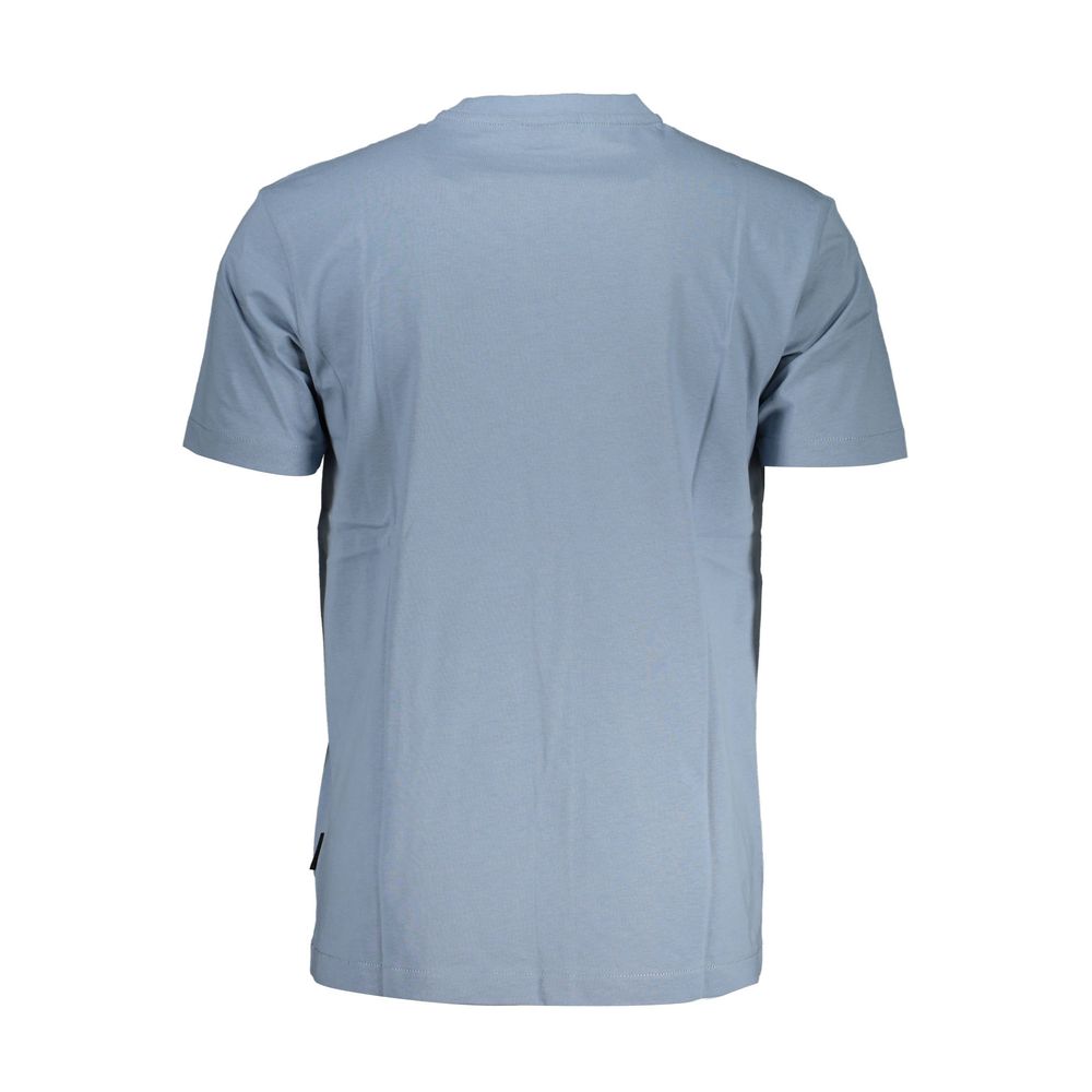 Camiseta de algodón azul Napapijri