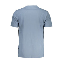 Camiseta de algodón azul Napapijri