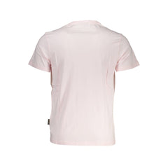 Camiseta de algodón rosa de Napapijri