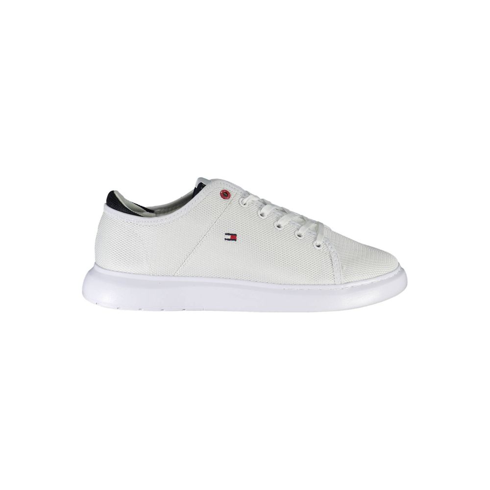 Zapatillas blancas de poliéster de Tommy Hilfiger