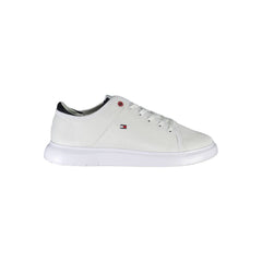 Zapatillas blancas de poliéster de Tommy Hilfiger