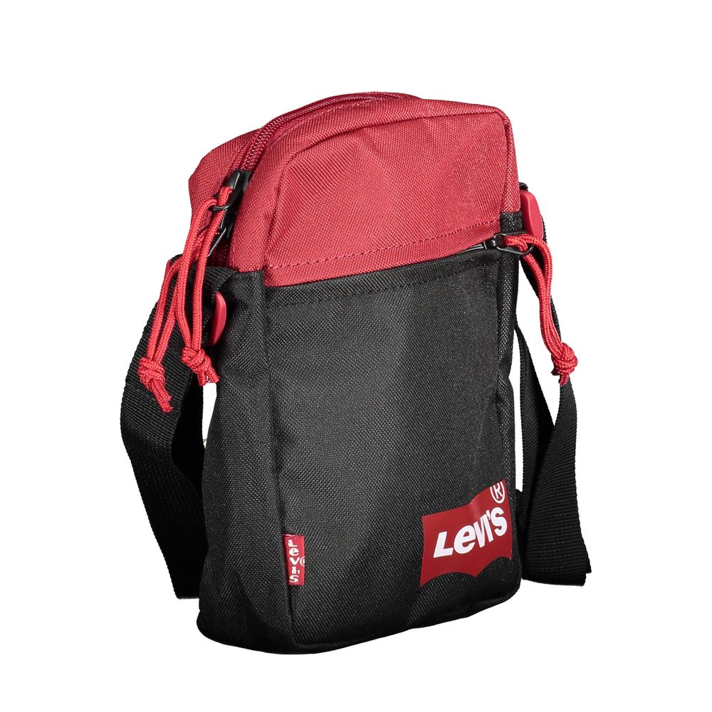 Bolso de hombro de poliéster negro de Levi's