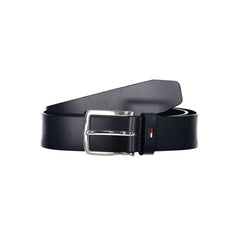 Cinturón de cuero azul Tommy Hilfiger