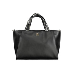 Bolso de mano Tommy Hilfiger de poliéster negro