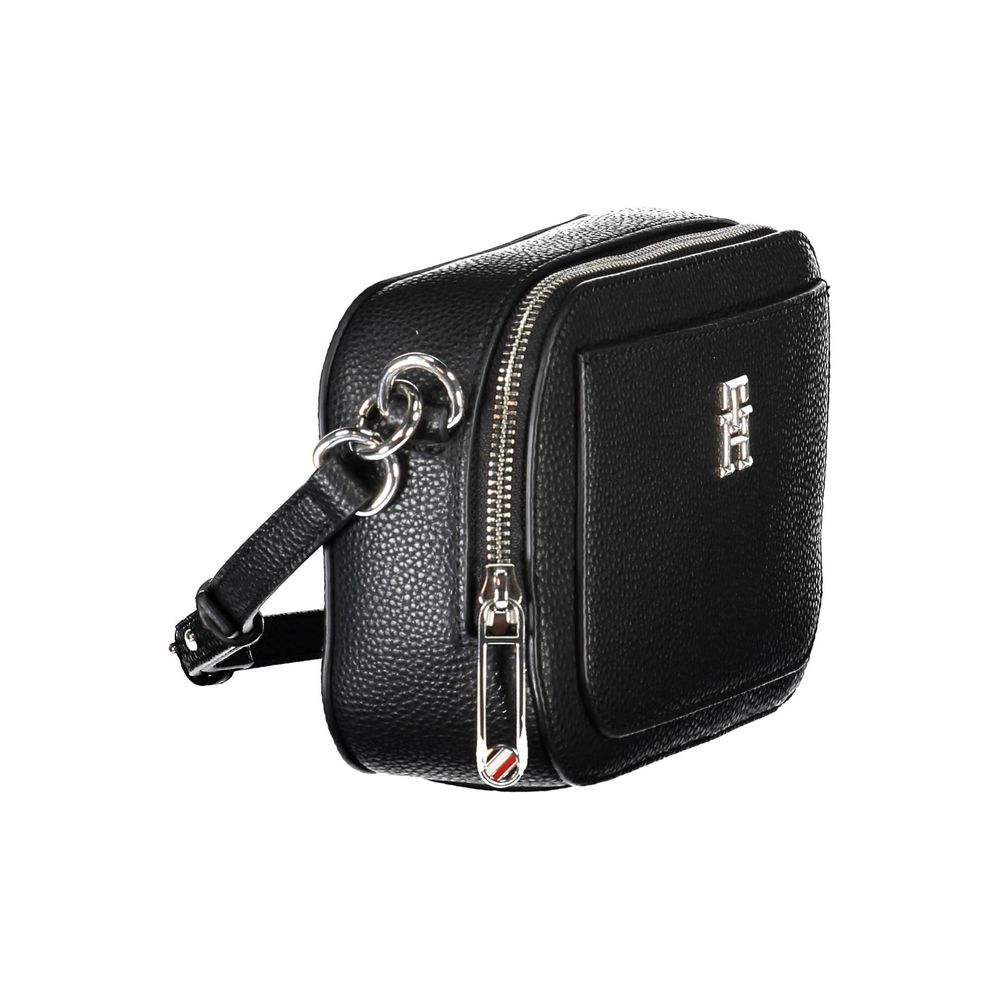 Bolso de mano Tommy Hilfiger de polietileno negro