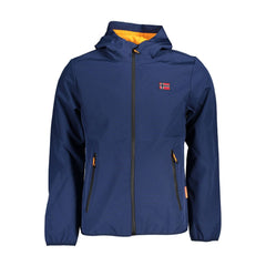 Chaqueta de poliéster azul de Noruega 1963