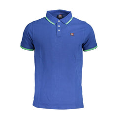 Polo de algodón azul de Noruega 1963