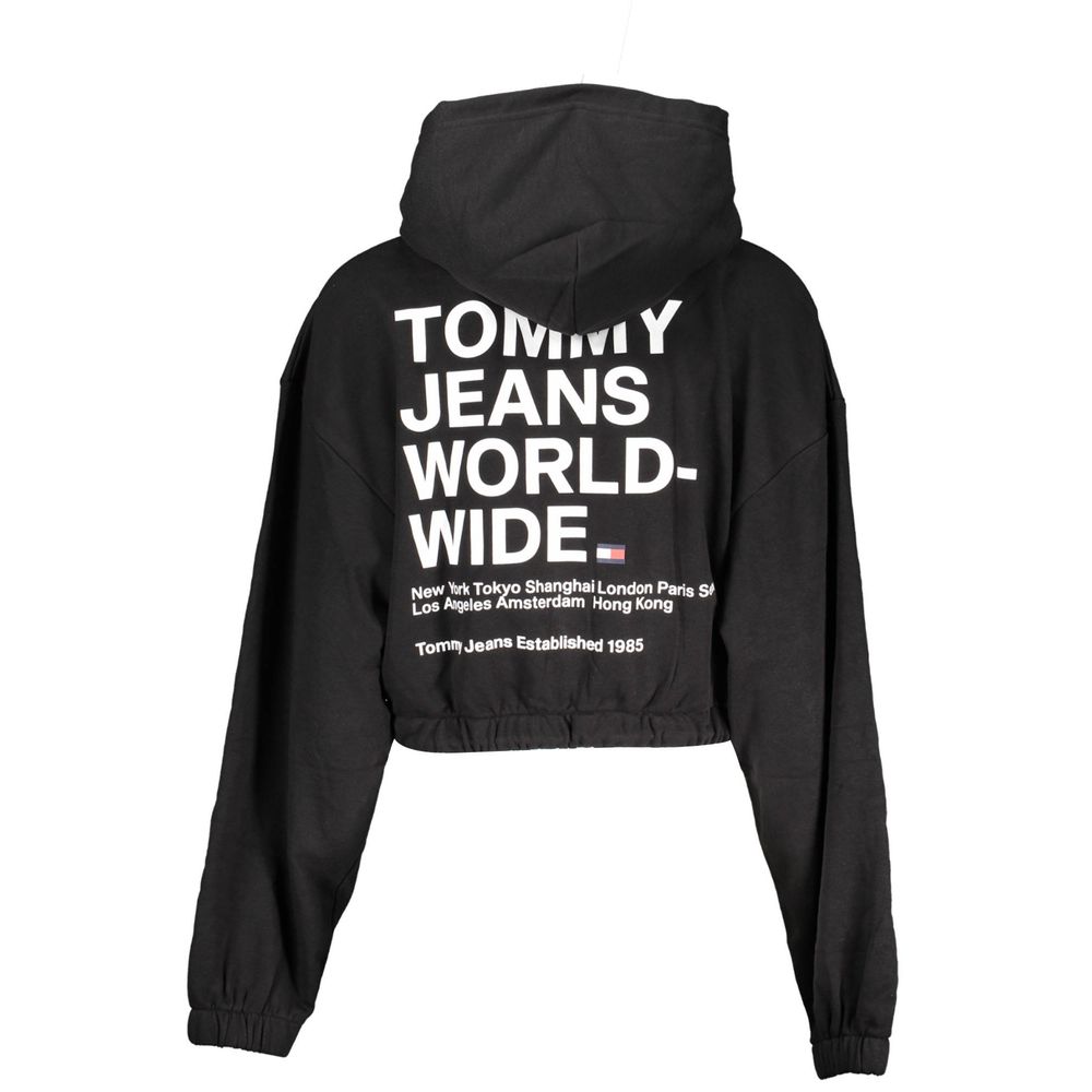 Suéter de algodón negro de Tommy Hilfiger