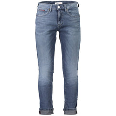 Vaqueros y pantalón de algodón azul Tommy Hilfiger