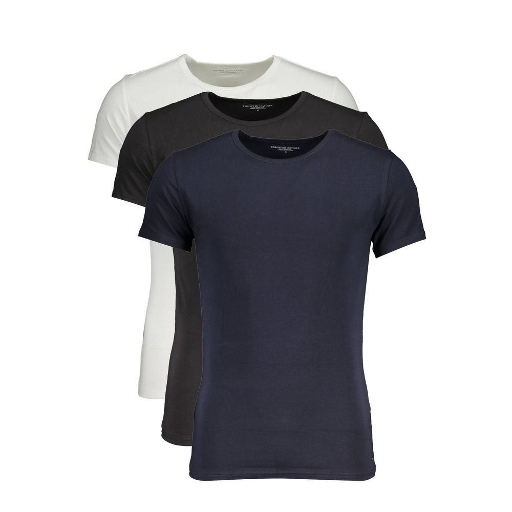 Camiseta de algodón negra de Tommy Hilfiger
