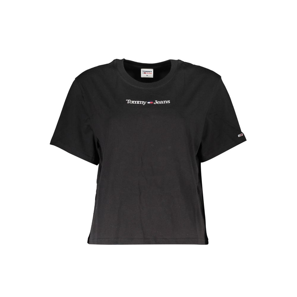 Tops y camisetas de algodón negro de Tommy Hilfiger