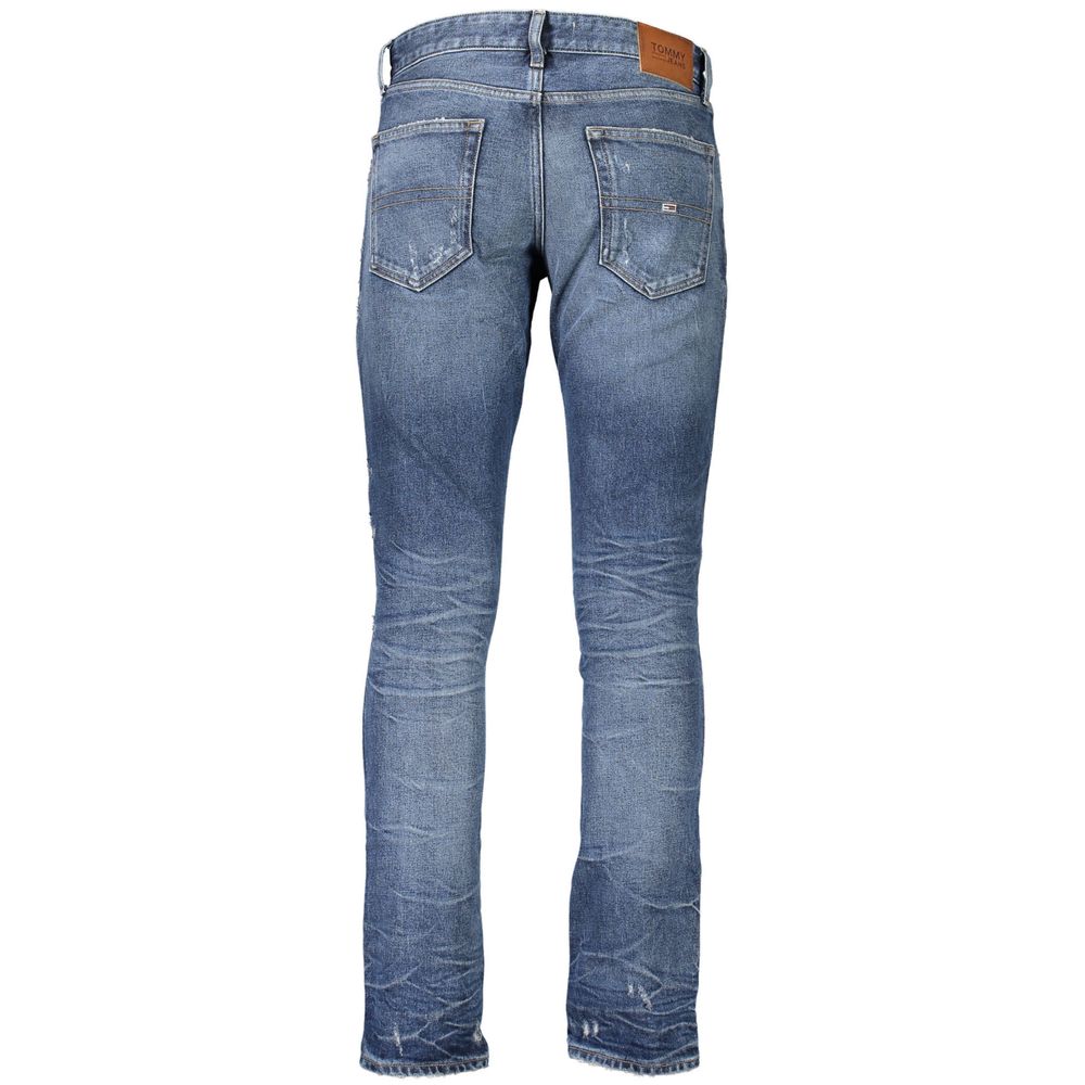 Vaqueros y pantalón de algodón azul Tommy Hilfiger