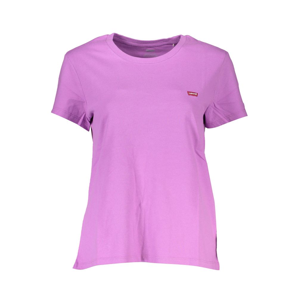 Tops y camisetas de algodón morado de Levi's