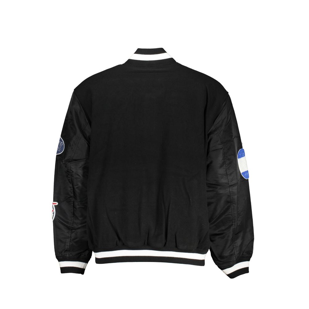 Chaqueta de poliéster negra Tommy Hilfiger