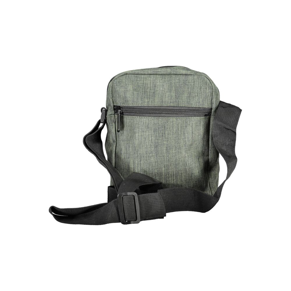Bolso de hombro de poliéster verde de Noruega 1963