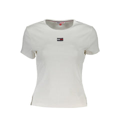 Camisetas y tops de algodón blancos de Tommy Hilfiger