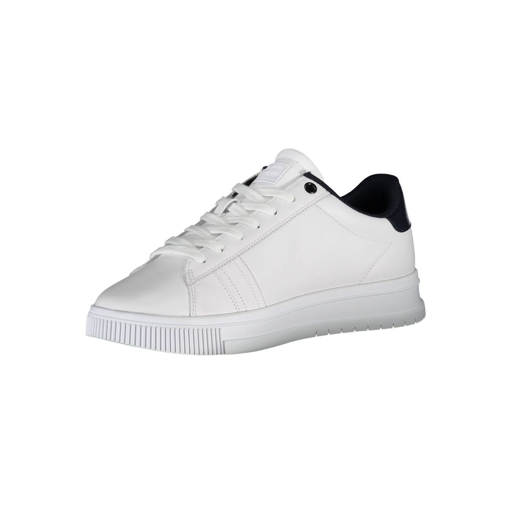 Zapatillas blancas de poliéster de Tommy Hilfiger