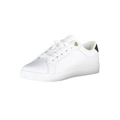 Zapatillas blancas de poliéster de Tommy Hilfiger