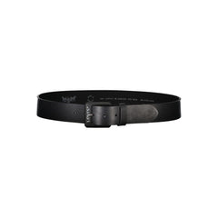 Cinturón de cuero negro de Levi's