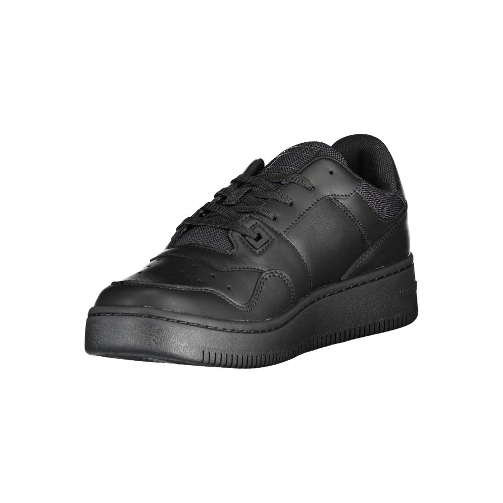 Zapatillas Tommy Hilfiger negras de poliéster