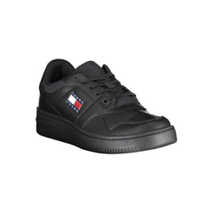 Zapatillas Tommy Hilfiger negras de poliéster