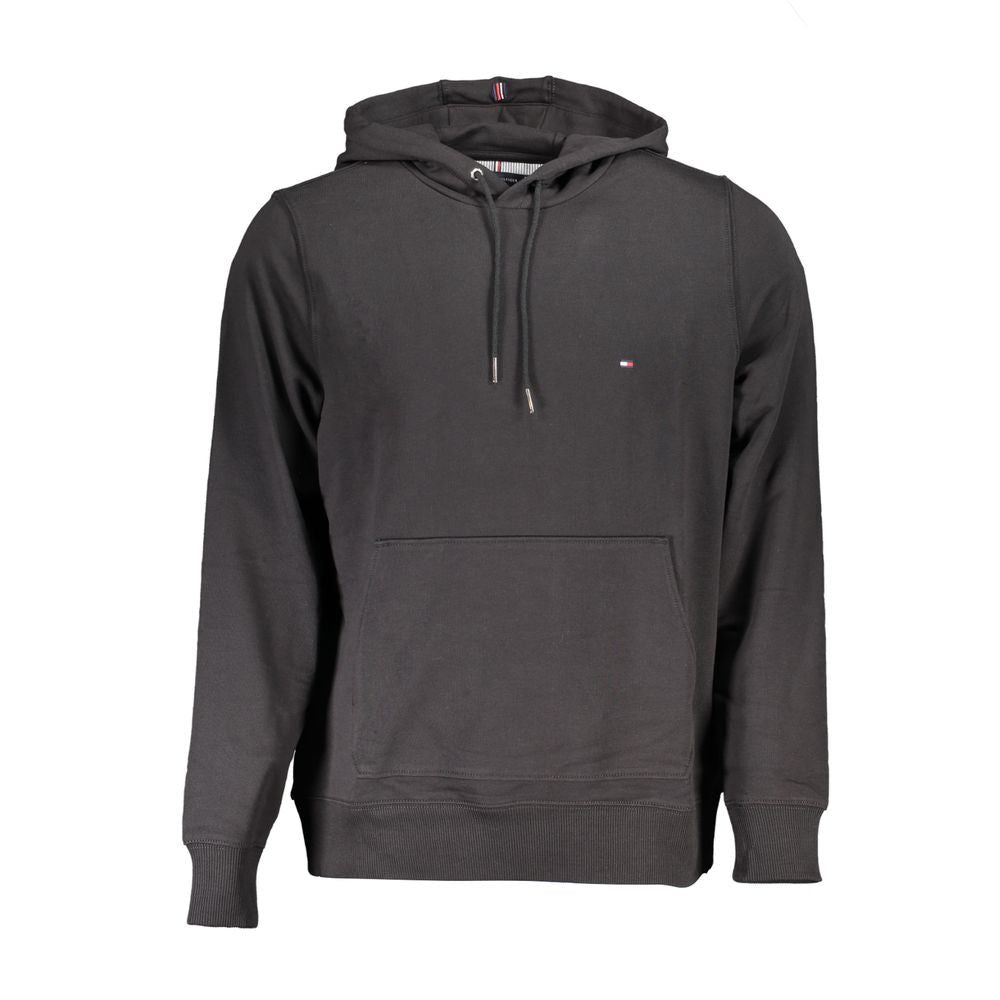 Suéter de algodón negro de Tommy Hilfiger