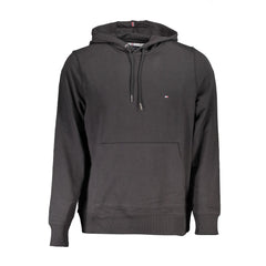 Suéter de algodón negro de Tommy Hilfiger