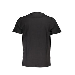 Camiseta de algodón negra de Tommy Hilfiger
