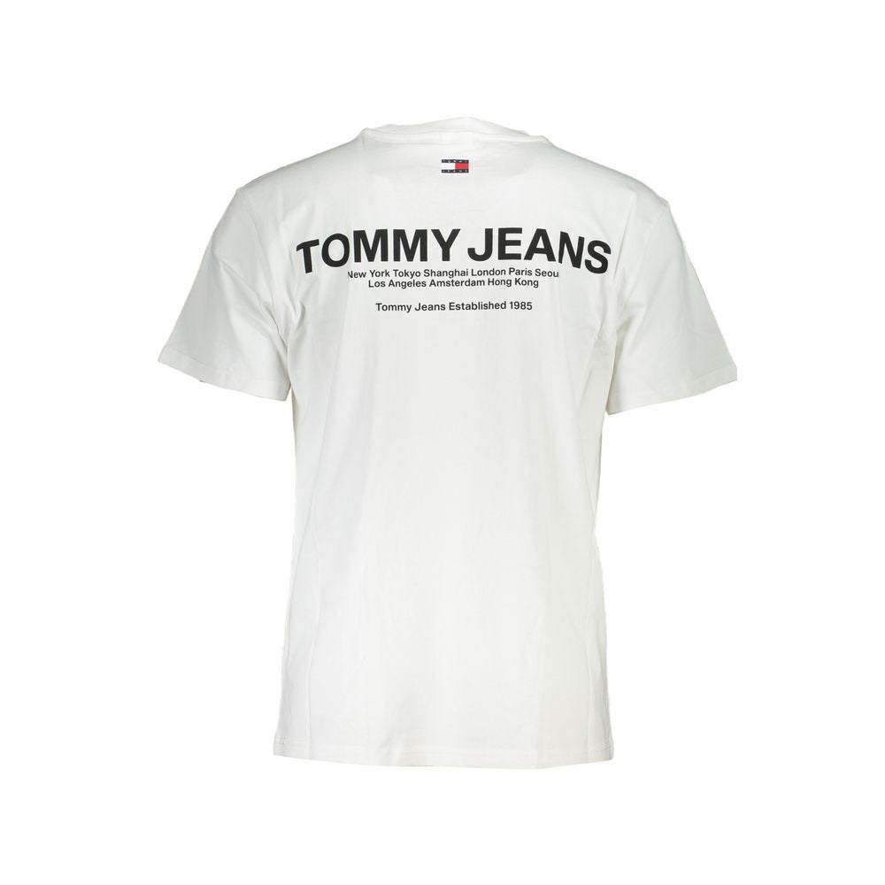 Camiseta blanca de algodón Tommy Hilfiger