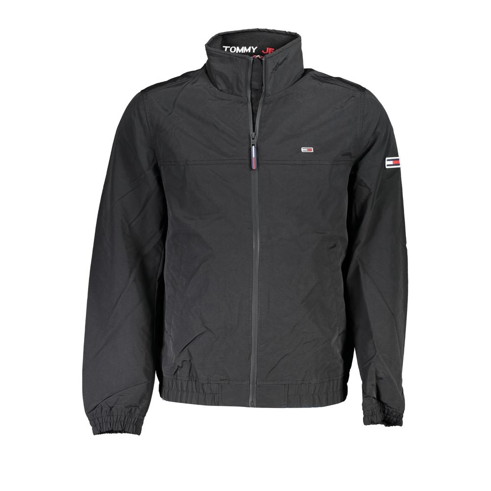 Chaqueta de poliamida negra de Tommy Hilfiger