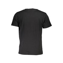 Camiseta de algodón negra de Tommy Hilfiger