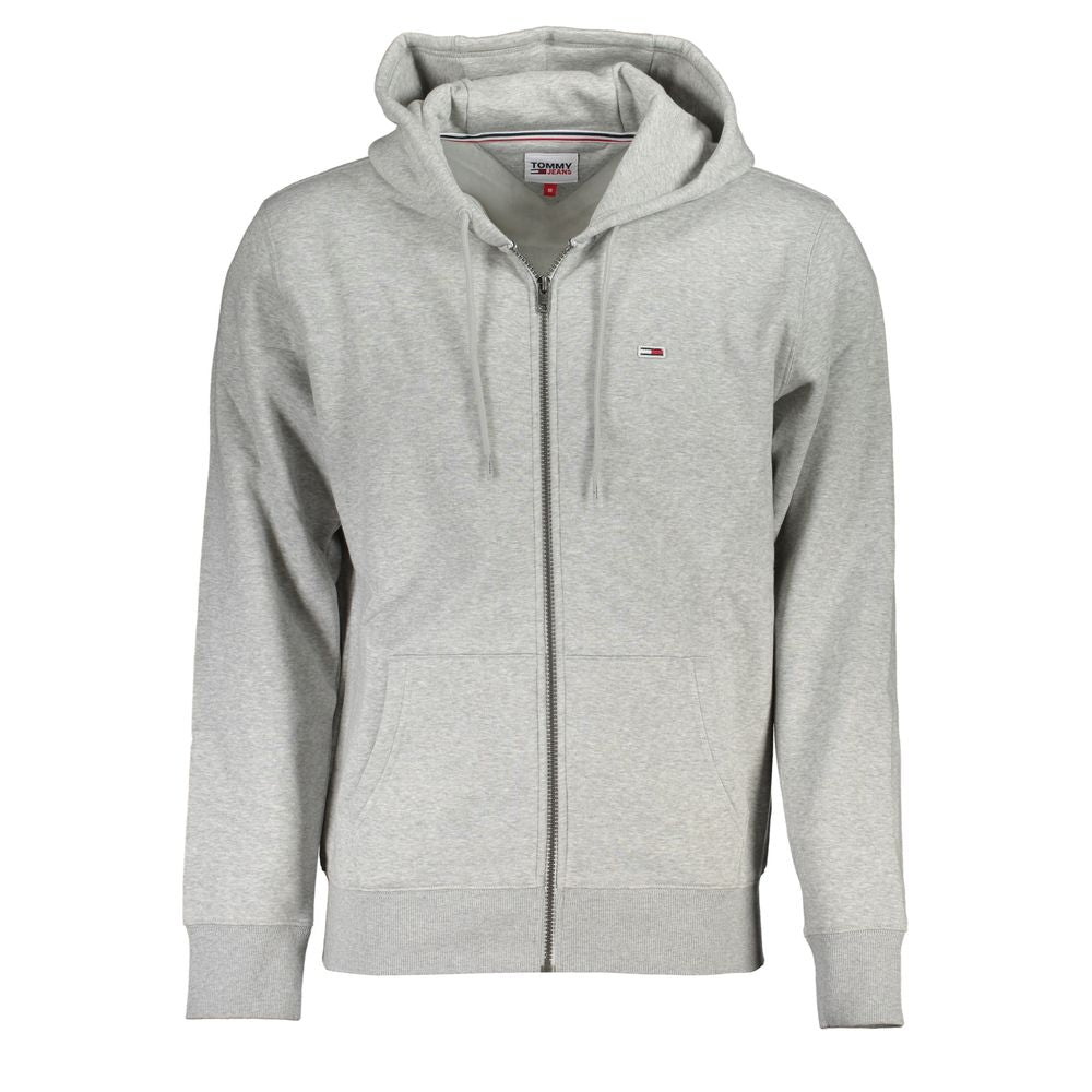 Suéter de algodón gris de Tommy Hilfiger