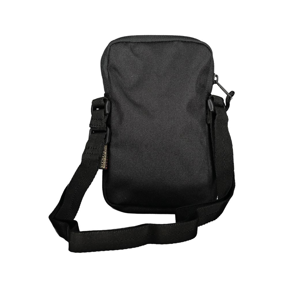 Bolso de hombro de poliéster negro Napapijri