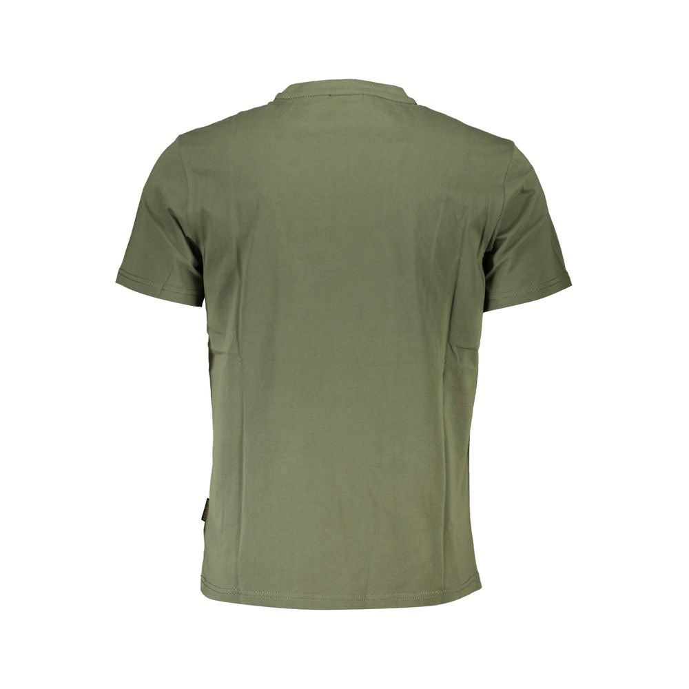 Camiseta de algodón verde Napapijri