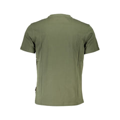 Camiseta de algodón verde Napapijri