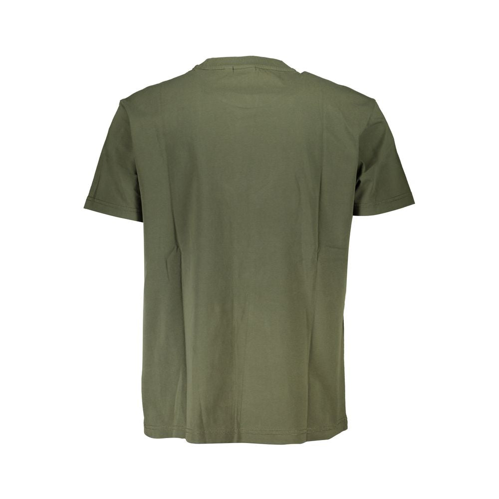 Camiseta de algodón verde Napapijri