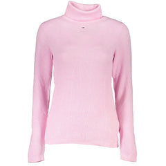 Suéter de algodón rosa de Tommy Hilfiger