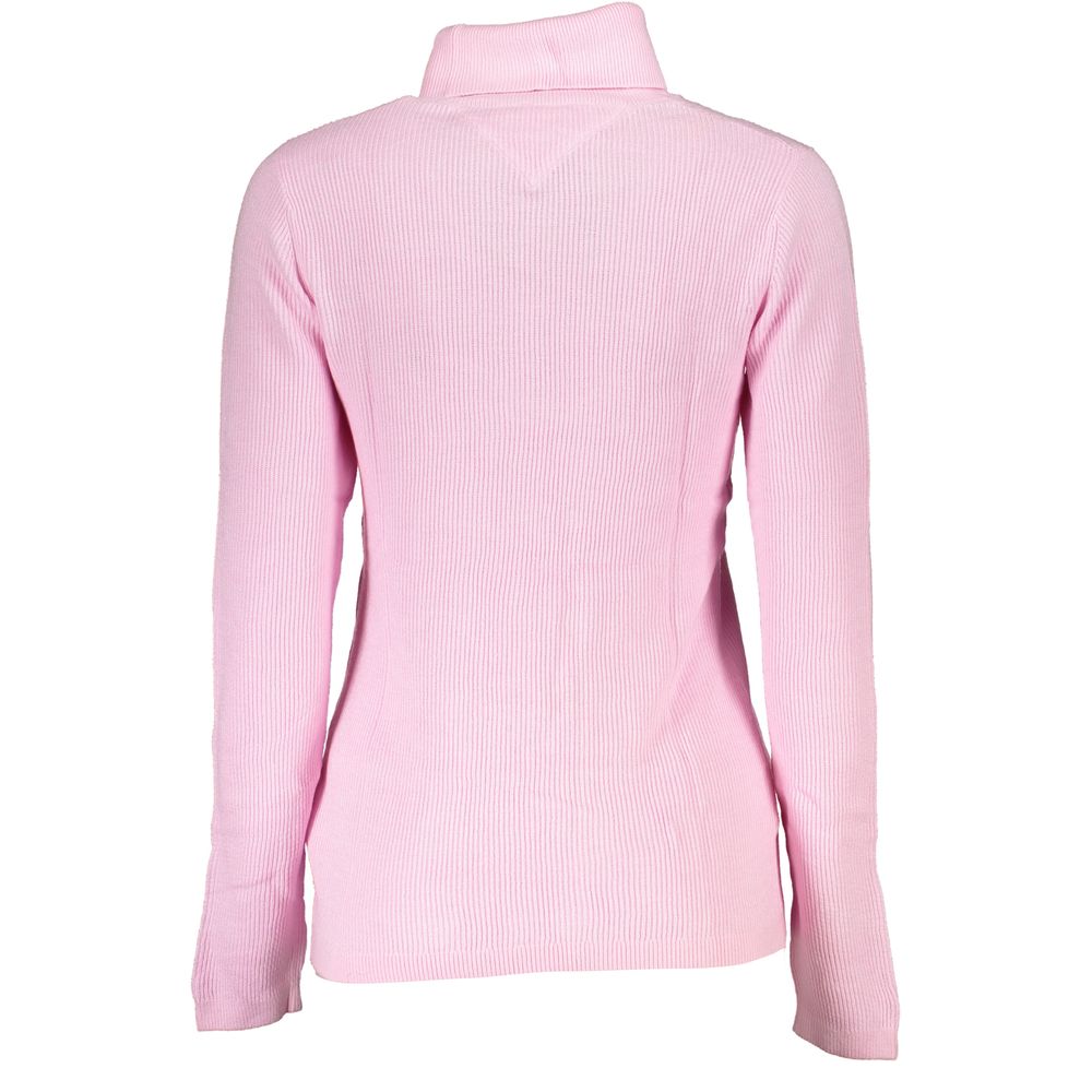 Suéter de algodón rosa de Tommy Hilfiger