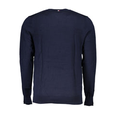Suéter de tela azul Tommy Hilfiger