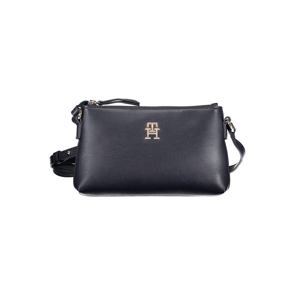 Bolso de polietileno azul Tommy Hilfiger